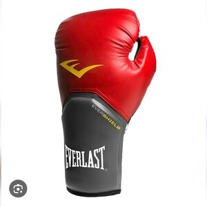 Everlast Red and Black Boxing Glove